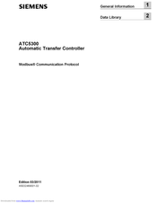 Siemens ATC5300 Manual