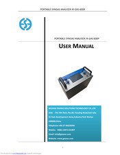Enviro IR-GAS-600P User Manual