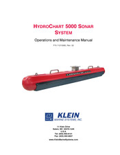 Klein Marine Systems, Inc. HydroChart 5000 Operation And Maintenance Manual