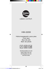 Daga HM-2200 Instruction Manual