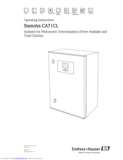 Endress+Hauser Stamolys CA71CL Operating Instructions Manual