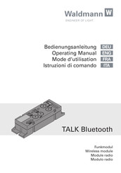 Waldmann TALK Bluetooth Operating Manual