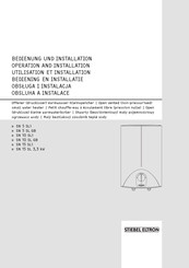 STIEBEL ELTRON SN 10 SLi Operation And Installation