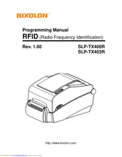 BIXOLON SLP-TX403R Programming Manual