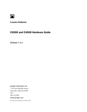 Juniper C4000 Hardware Manual