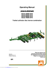 Amazone Ceus 4000-2TX Operating Manual