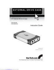 StarTech.com IDECASE35F Instruction Manual