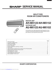 Sharp AU-MX122 Service Manual