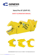 Genesis GVP 07 Operator's Manual