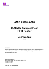 AMIC A9280-A-000 User Manual