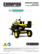 Champion 100250 Operator's Manual