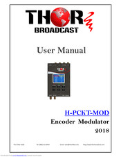 Thor Broadcast H-PCKT-MOD User Manual