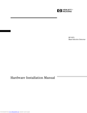 HP 5973 Hardware Installation Manual