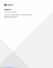 Vertiv NetSure C24/48-1500 User Manual