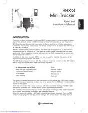 RedKnows SBX-3 Series User And Installation Manual