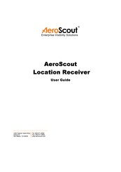 AeroScout Location Receiver User Manual