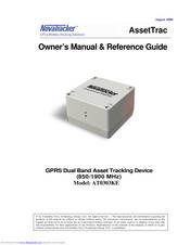 NovaTracker AssetTrac AT0303KE Owner's  Manual  & Reference