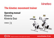 Kinetec Kinevia Operating Manual