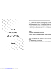 Bluesky Bluetooth Headset User Manual