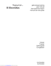 Electrolux EUF20430X User Manual