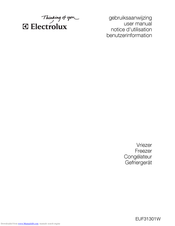 Electrolux EUF31301W User Manual