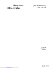 Electrolux EUG11710 User Manual