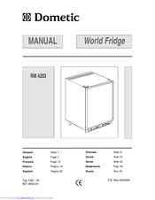 Dometic RM 4203 Manual