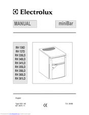 Electrolux RH 137D Manual