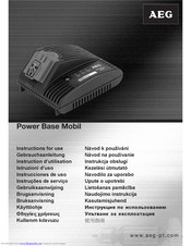Aeg Power Base Mobil Instructions For Use Manual