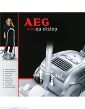 AEG Viva Quick Stop Operating Instructions Manual