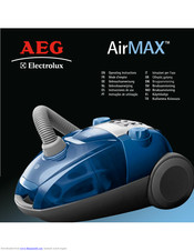 AEG AirMAX Operating Instructions Manual