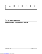 Radionics Easikey 1000 Installation And Programming Manual