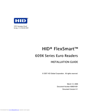 HID FlexSmart 609 Series Installation Manual