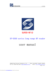 Super-RFID SP-D300 Series User Manual