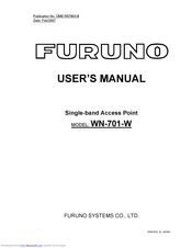 Furuno WN-701-W User Manual