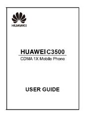 Huawei C3500 User Manual