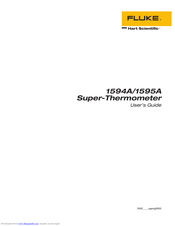 Fluke 1594A User Manual