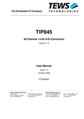 Tews Technologies TIP845 User Manual