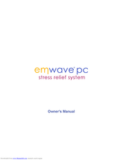 HeartMath Emwave PC Owner's Manual