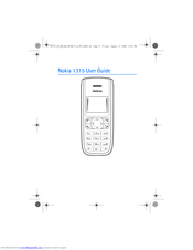 Nokia 1315 User Manual