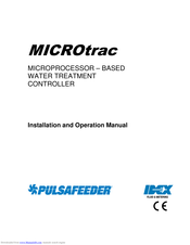 Pulsafeeder MICROtrac Installation And Operation Manual