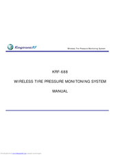 KingtronicRF KRF-688 Manual