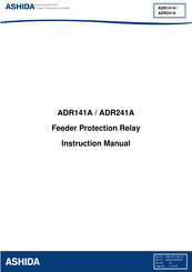 Ashida ADR241A Instruction Manual