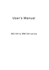 Heeyoung MM13H series User Manual