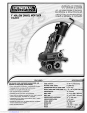 General International 75-075 Operating And Maintenance Instruction Manual