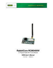 Rabbit RabbitCore RCM5400W User Manual