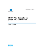 Konica Minolta IC-301 User Manual
