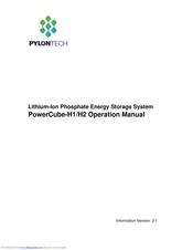 Pylontech PowerCube-H2 Operation Manual
