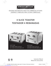 CHEF-BUILT CCT-100 Instruction Manual