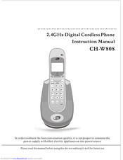 ATS CH-W808 Instruction Manual